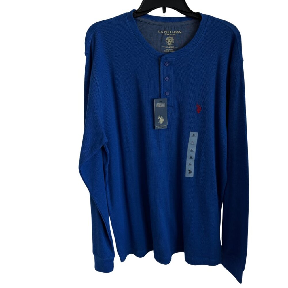 NWT Navy Pullover Polo Cotton Sweater